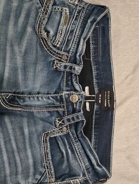 Mens Buckle Black jeans